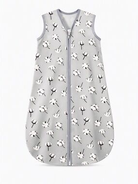 10/$15 Cotton Flowers Zip-Up Sleep Sack 0-3